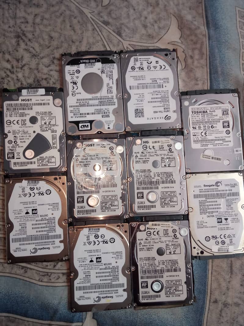 500 GB HDD for Laptop 0