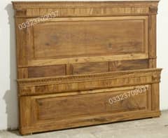 Solid Sheesham(Taali) Wooden Double Bed DressingSet Chinioti 0