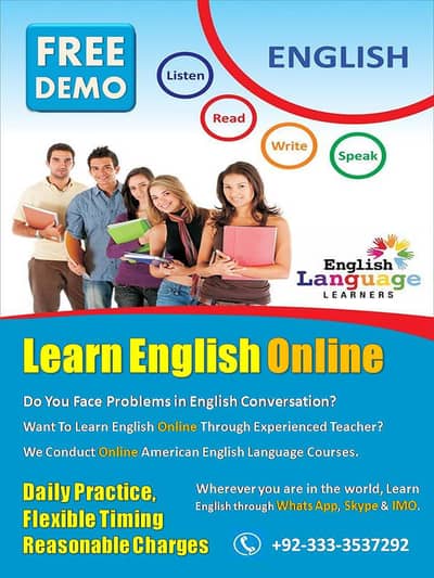 "ONLINE ENGLISH LANGUAGE CLASSES AVAILABLE FOR ALL NEEDY"