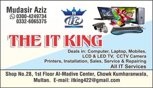 THE IT KING ALL IT SERVICES