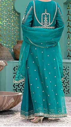 Brended embroidered maxi