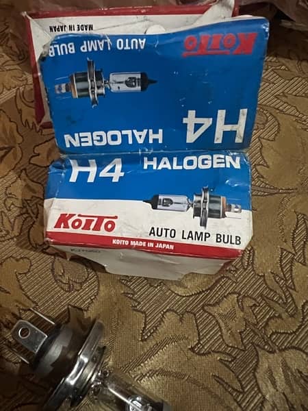 H4 HALOGEN AUTO LAMP BULB original made in Japan 5