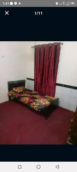 furnished rooms available for rent Moon market allama Iqbal 8