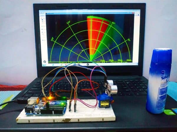 Arduino Radar student project 1