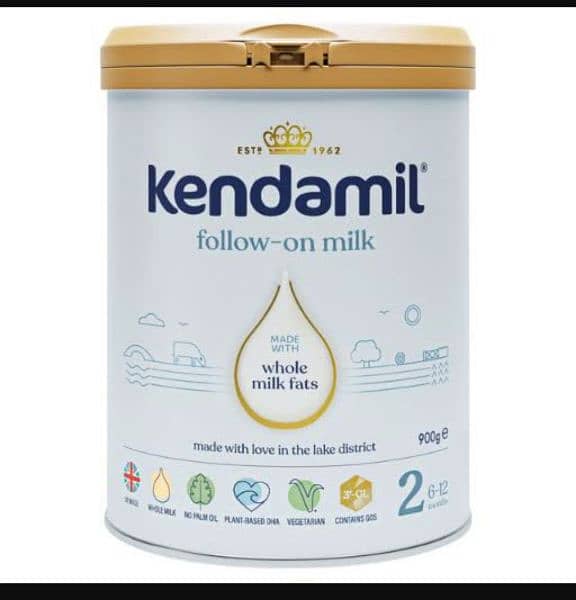 Kendamil milk classic organic stage 1,2,3 0