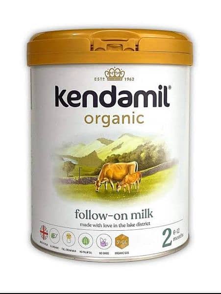 Kendamil milk classic organic stage 1,2,3 1