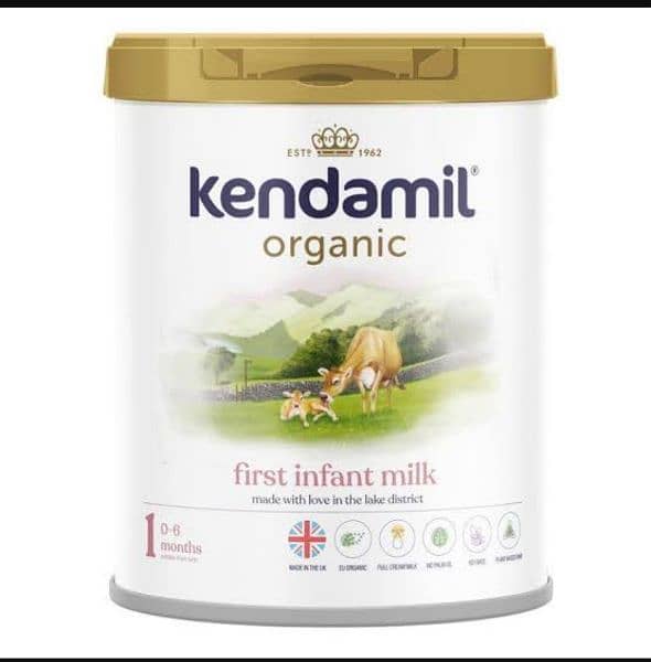 Kendamil milk classic organic stage 1,2,3 3