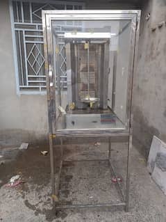 Both Shawarma Grill with stand + Juice Counter for Sale