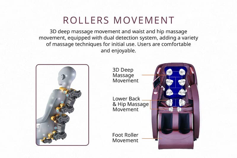 Zero health care body massage chairs | full body massage chair 7