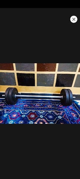8 in 1 Multi Bench Press 52kg Weight Plates Dumbells Multi Station 2