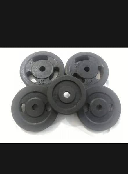8 in 1 Multi Bench Press 52kg Weight Plates Dumbells Multi Station 16