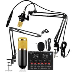Microphone BM800 for vlogging, voice over Naat recording, Gaming Mic