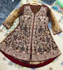 full embroidered heavy dress from liberty market lahore