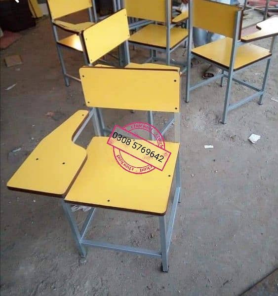 STUDENT CHAIRS AND SCHOOLS, COLLEGES RELATED FURNITURE AVAILABLE. 19