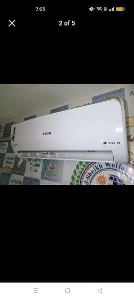 ORIENT ULTRON WIFI 1.5 TON DC INVERTER HEAT AND COOL HOME USED DC RTER 2