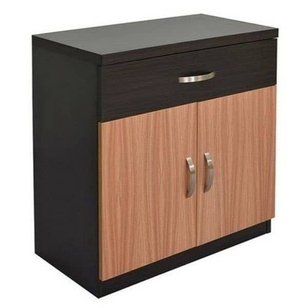 Office File Cabinets and Printer Table 6