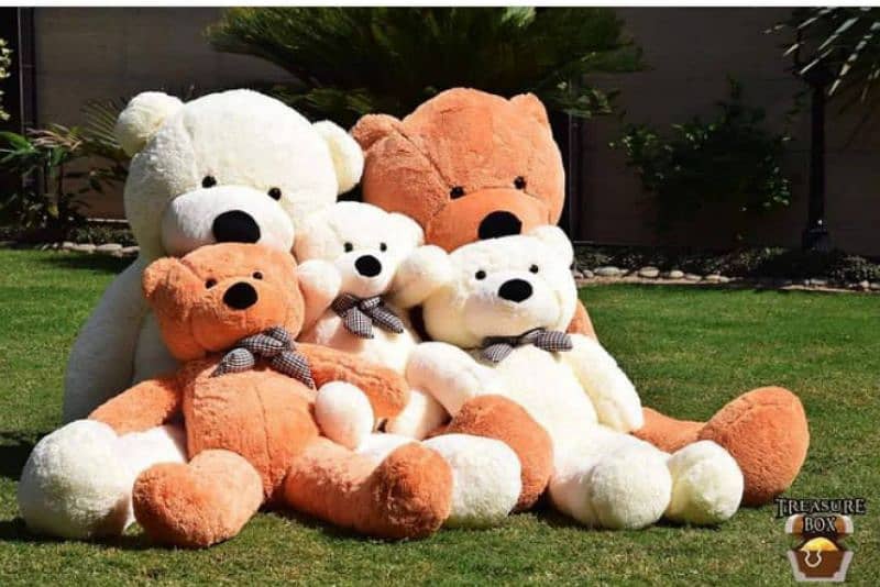 Teddy bear stuff toy Gaint size huge able Stuff toy soft 6