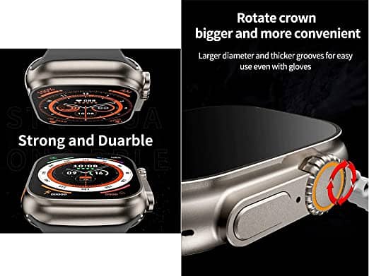 WatchTW8 Ultra Smart Watch, Compatible 03020062817 4