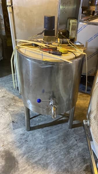 Milk chiller & milk boiler any cooling equipment 15