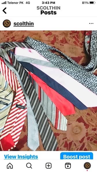 ties for sale only 100 rupee 6
