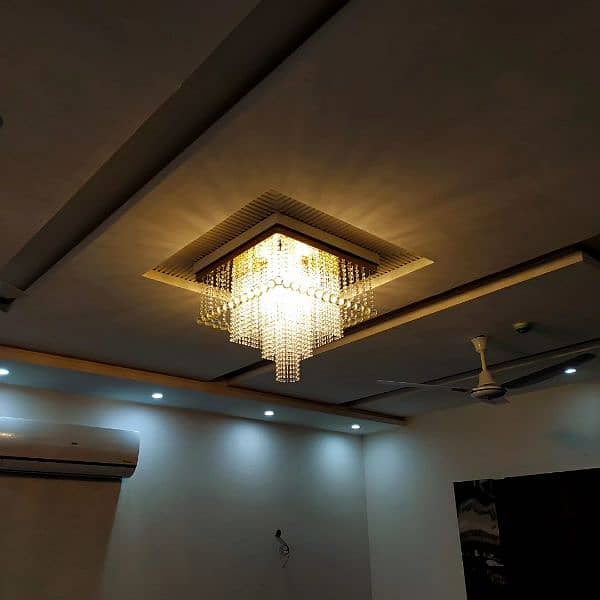 fanoos  jhummar crystal chandelier  k9 0