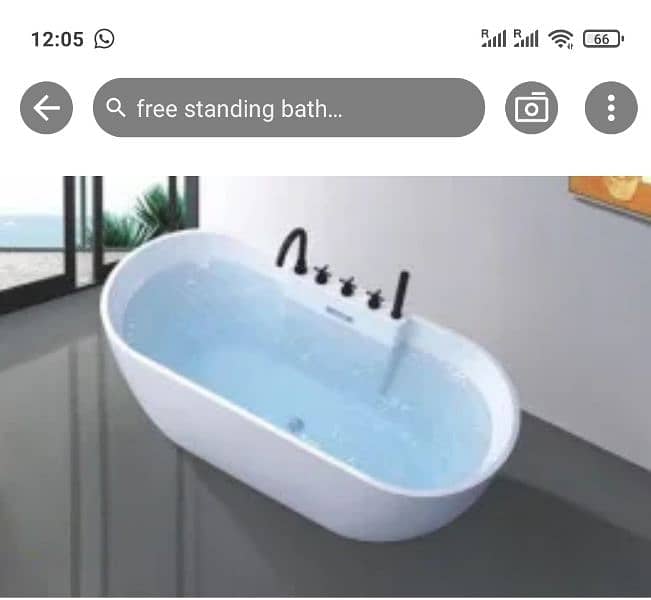 Jacuzzi / Bathtub/ Vanity /Basin / Shower set /Bathroomcorner shelf 1