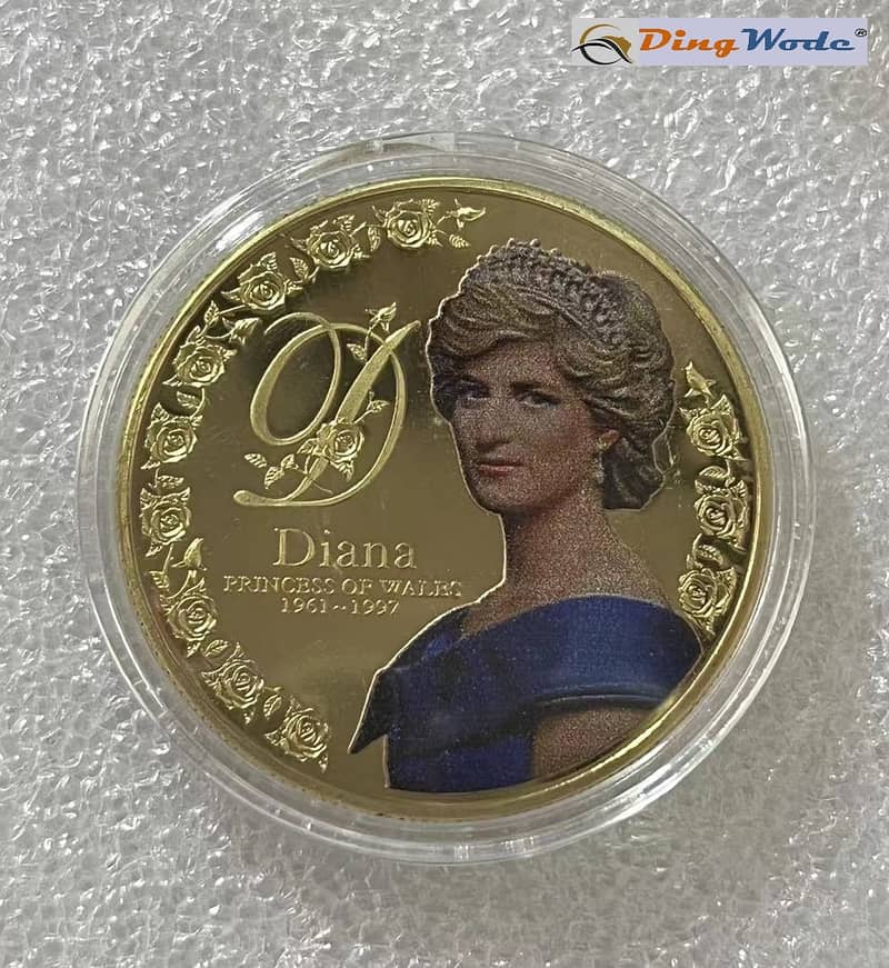 Commemorative Collectors Souvenir Coins Medals Diana British Queen 0