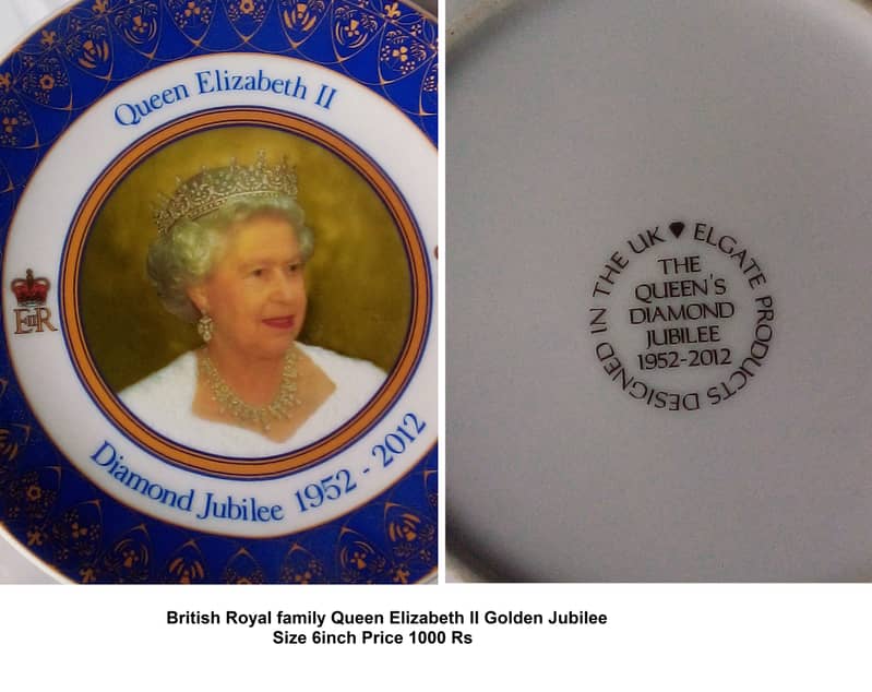 Decorative and Comemorative Pottery, British Royal Family 3