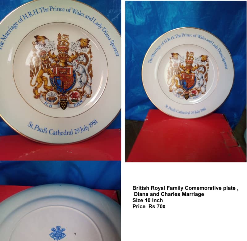 Decorative and Comemorative Pottery, British Royal Family 7