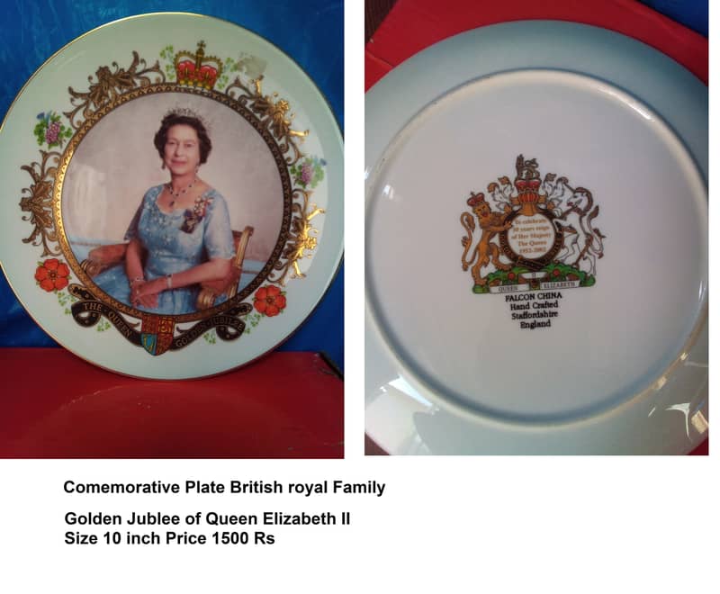 Decorative and Comemorative Pottery, British Royal Family 14