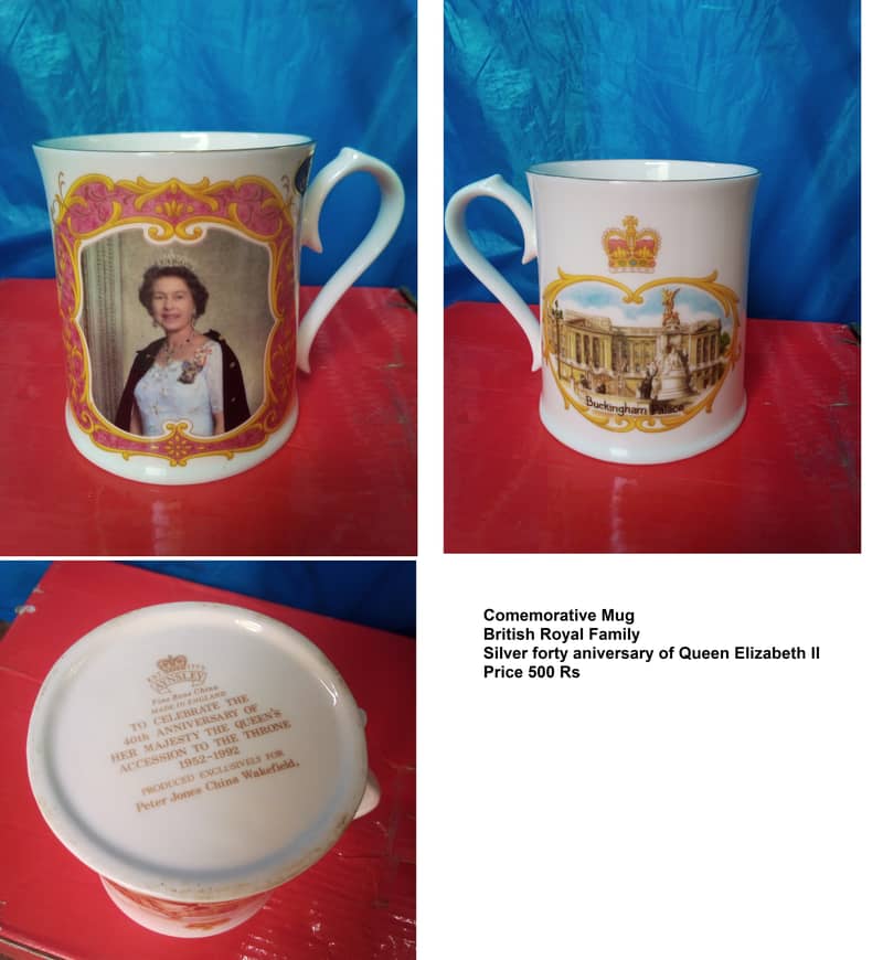 Decorative and Comemorative Pottery, British Royal Family 17