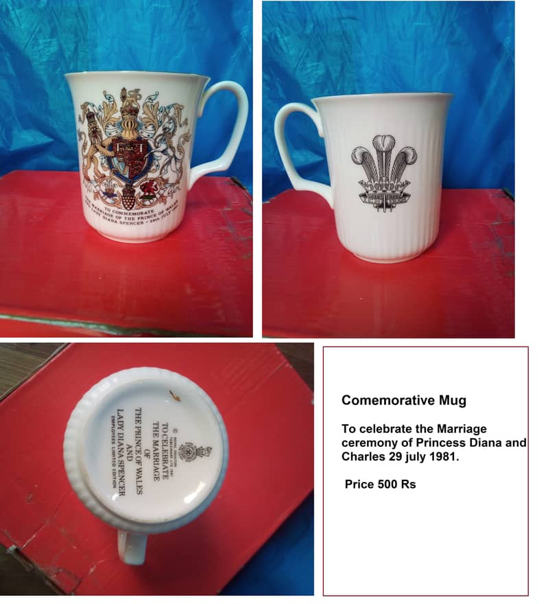 Decorative and Comemorative Pottery, British Royal Family 18