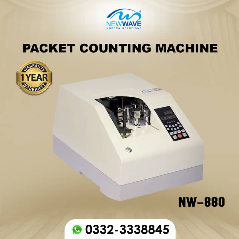 NewWave Battery Operated cash counting machine safe locker pakistan 9