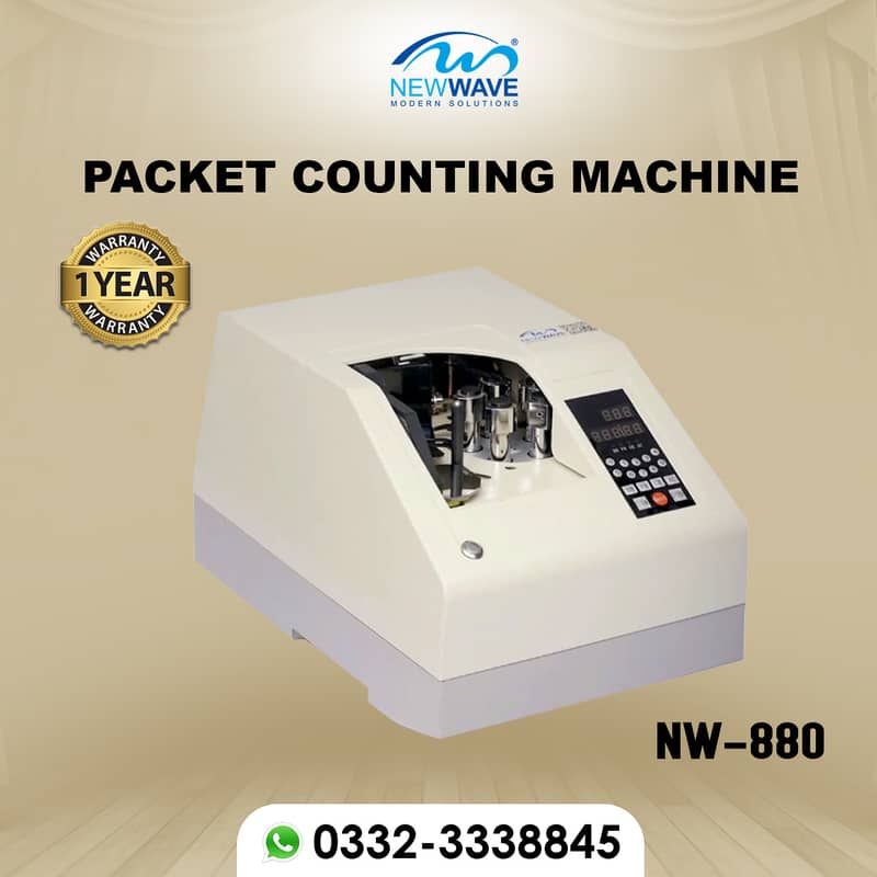 NewWave Battery Operated cash counting till machine safe locker multan 9