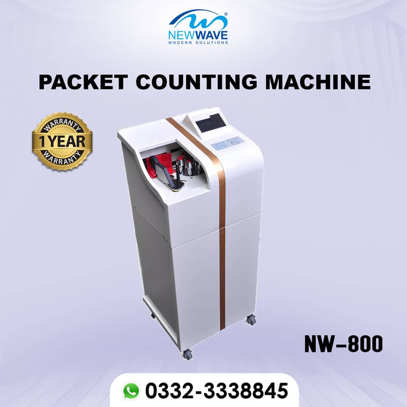 NewWave Battery Operated cash counting till machine safe locker multan 10