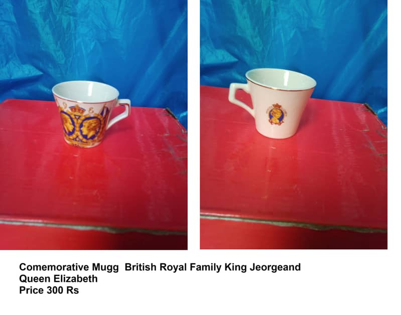Decorative and comemorative pottery , British Royal family 5