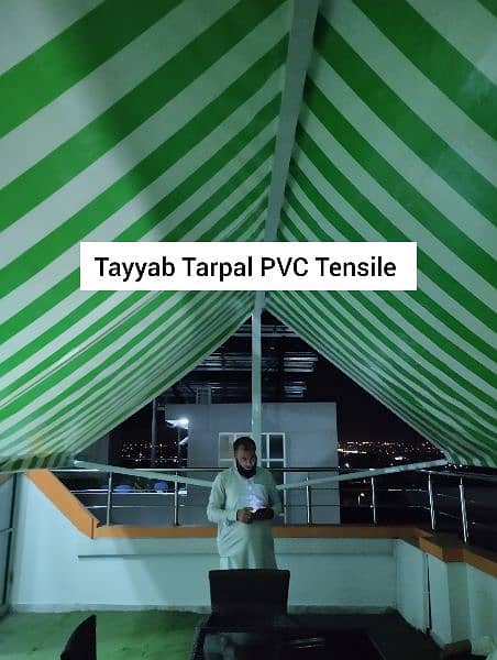 PVC Tensile Shade | Folding Tarpal | Green Net | Umbrella Etc 11