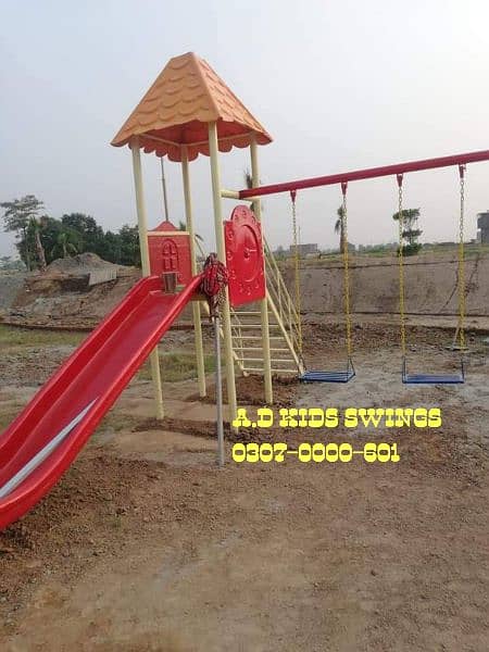 Swings|Slide|Seesaw|Marygoround| Bench| Gazibo|Tree House| 6