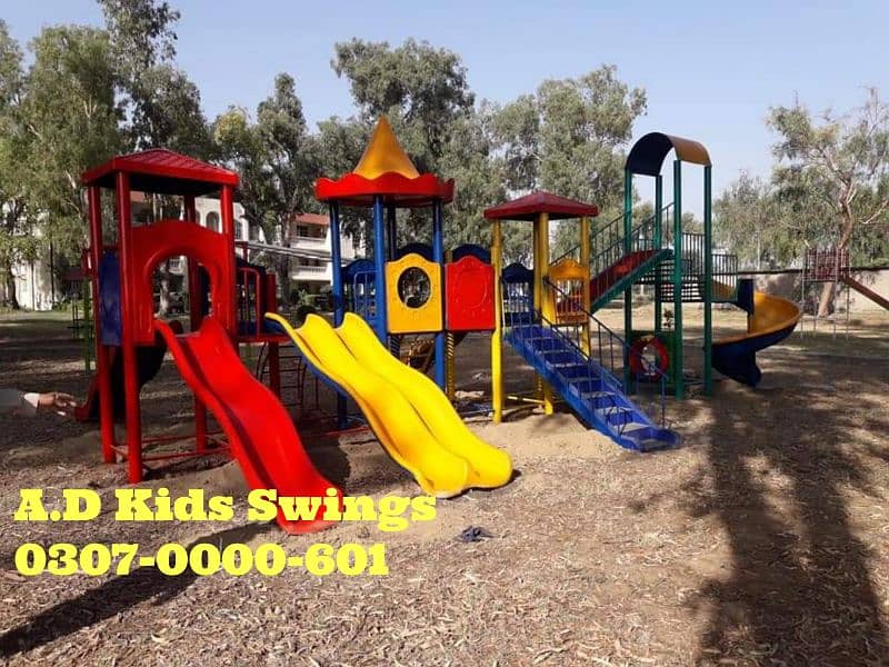 Swings|Slide|Seesaw|Marygoround| Bench| Gazibo|Tree House| 1