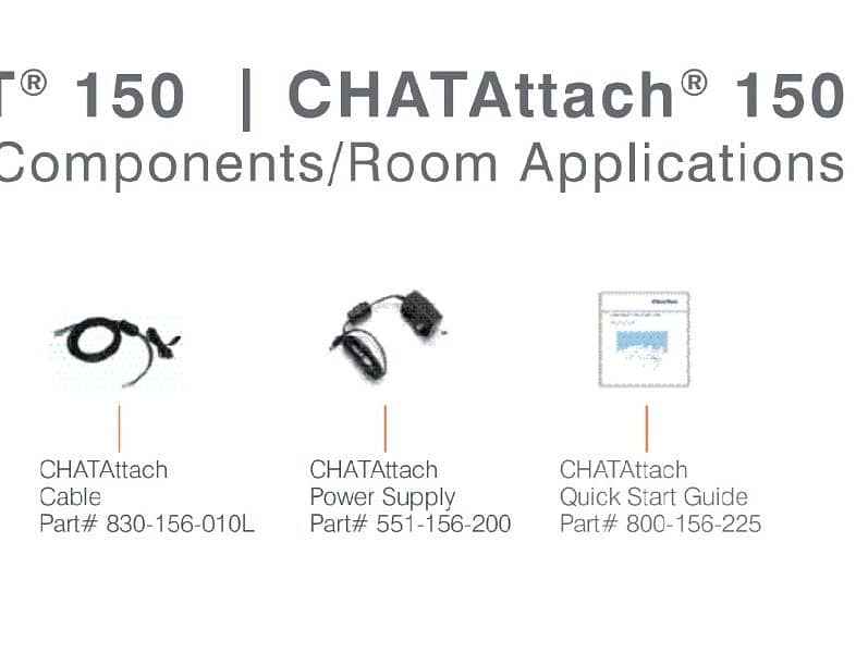 clearone chat 150 | chat attach | Logitech |Grandstream |Speaker Phone 5