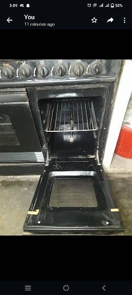 5 buner cooking Range with Oven And Grill 2