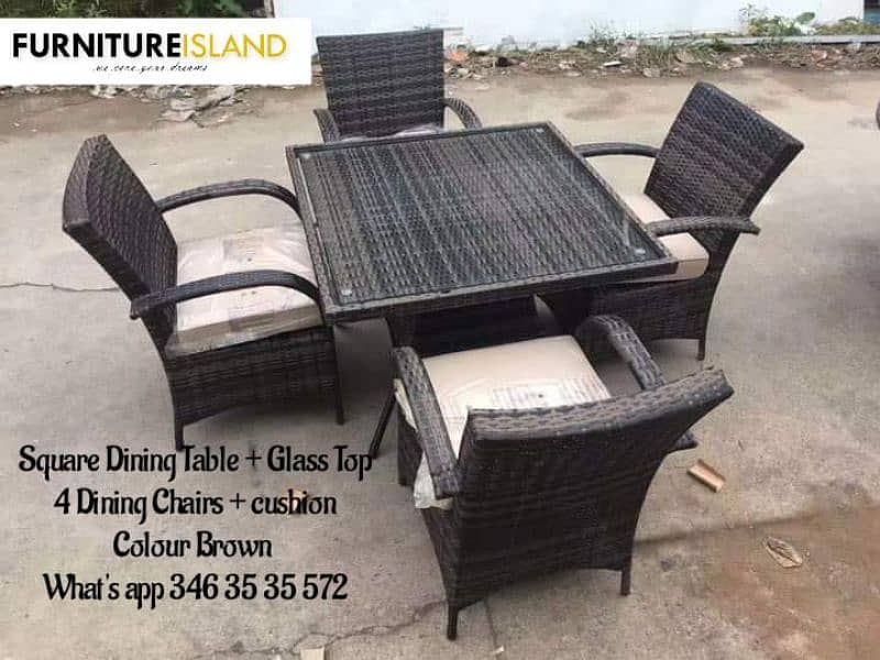 Outdoor Indoor Garden rattan furniture wholesale hotels restaurant 4
