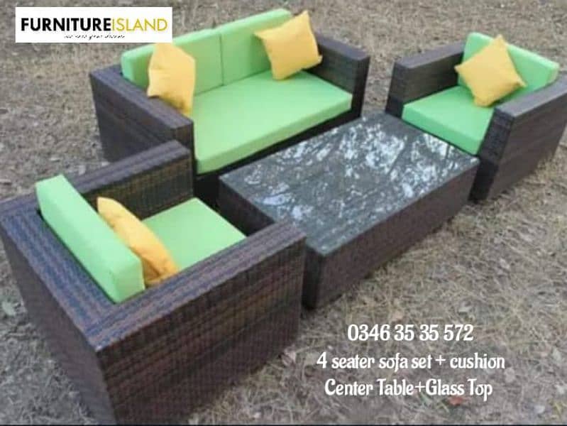 Outdoor Indoor Garden rattan furniture wholesale hotels restaurant 5