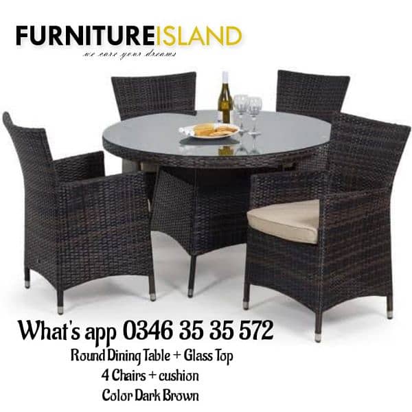 Outdoor Indoor Garden rattan furniture wholesale hotels restaurant 7