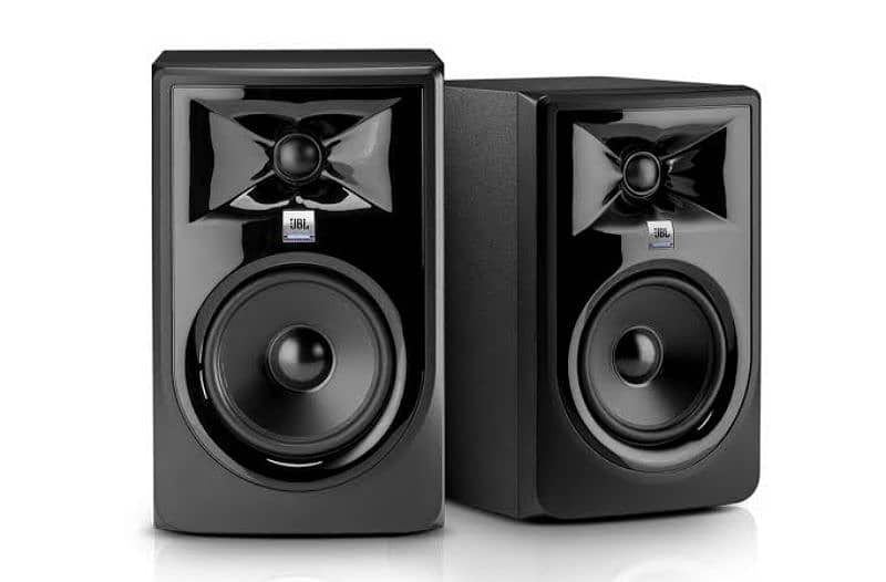 JBL Lsr308 8" Active Studio Speakers Pair 0