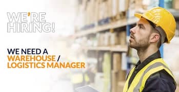 warehouse manager job