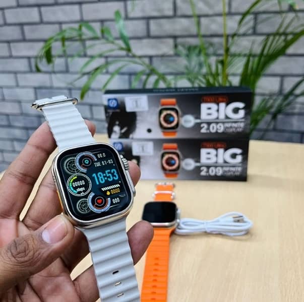 T900 Ultra 2 Smart Watch - 2.09 Infinite Display - Always On Display 2