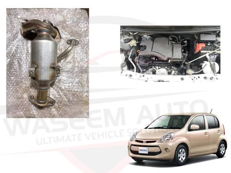 TOYOTA PASSO ~ COROLLA ~ Catalytic Converter and Silencer 1