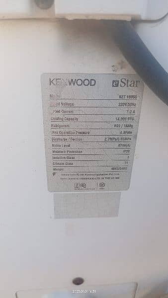 Kenwood Ac for Sell 2