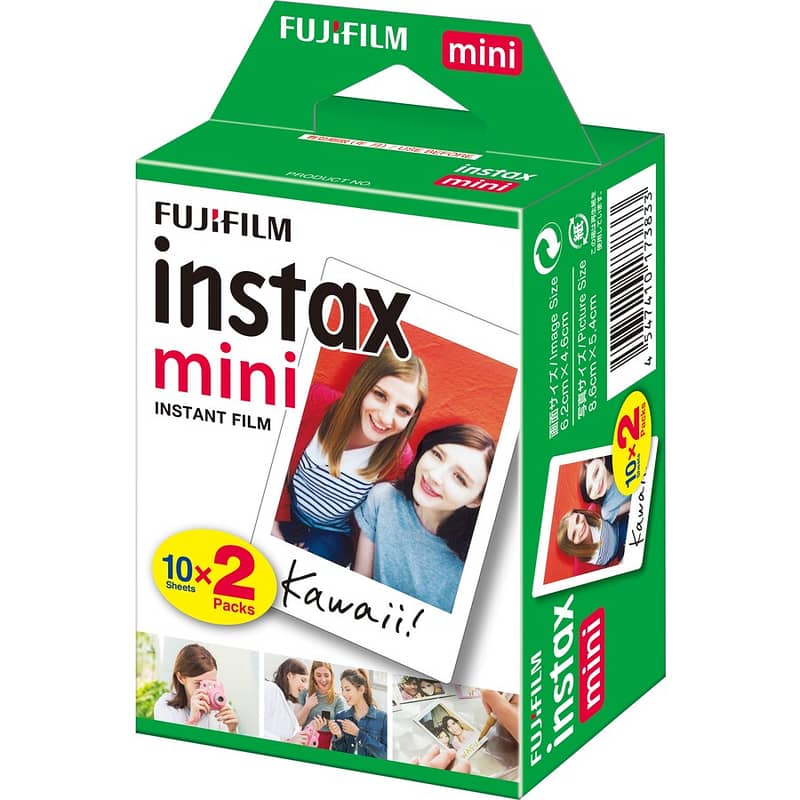FUJIFILM INSTAX Mini 12 Instant Film Camera with 20x Film Sheets Twin 6